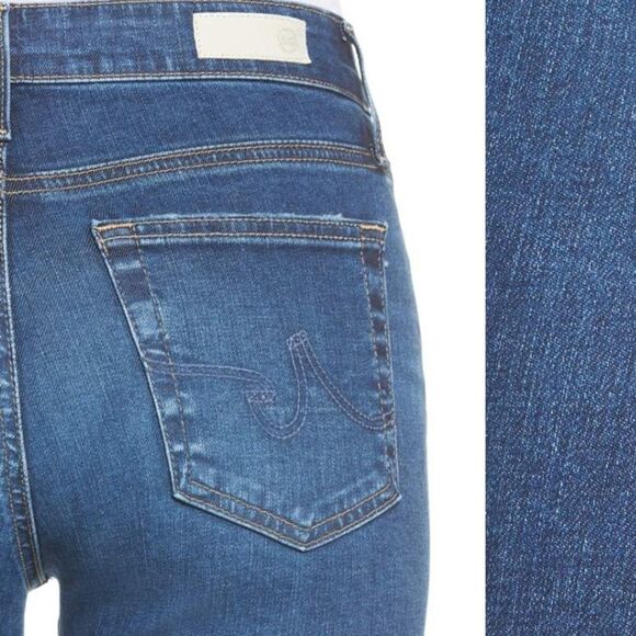 AG The Farrah High Waist Ankle Skinny Jeans (E11) - Picture 4 of 6